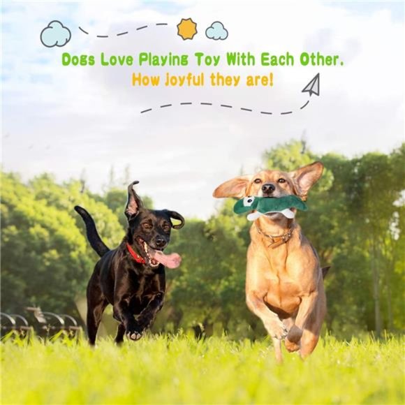 Squeaky Dog Toys for Puppy Small Medium Dogs, Stuffed Samll Dog Toys Bulk - Picture 3 of 7